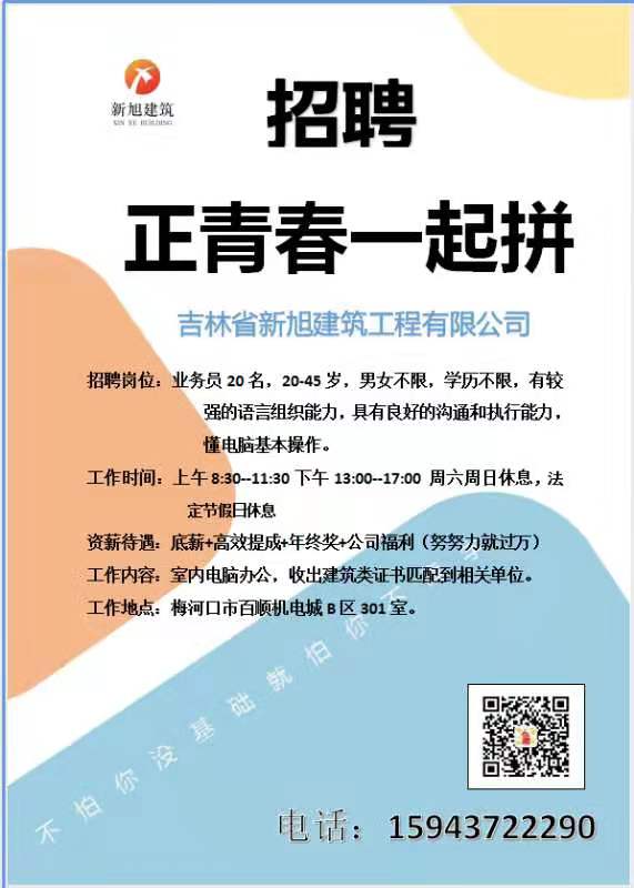 招聘 崗位業(yè)務(wù)員