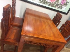 全新實木家具餐桌椅