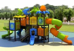 藍迪熊 幼兒園大型多功能組合滑梯 兒童游樂設備 廠家直銷