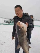 梅河口市興隆水庫2022年1月22日冬捕